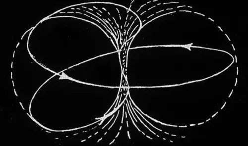 Hand-drawn vortex image